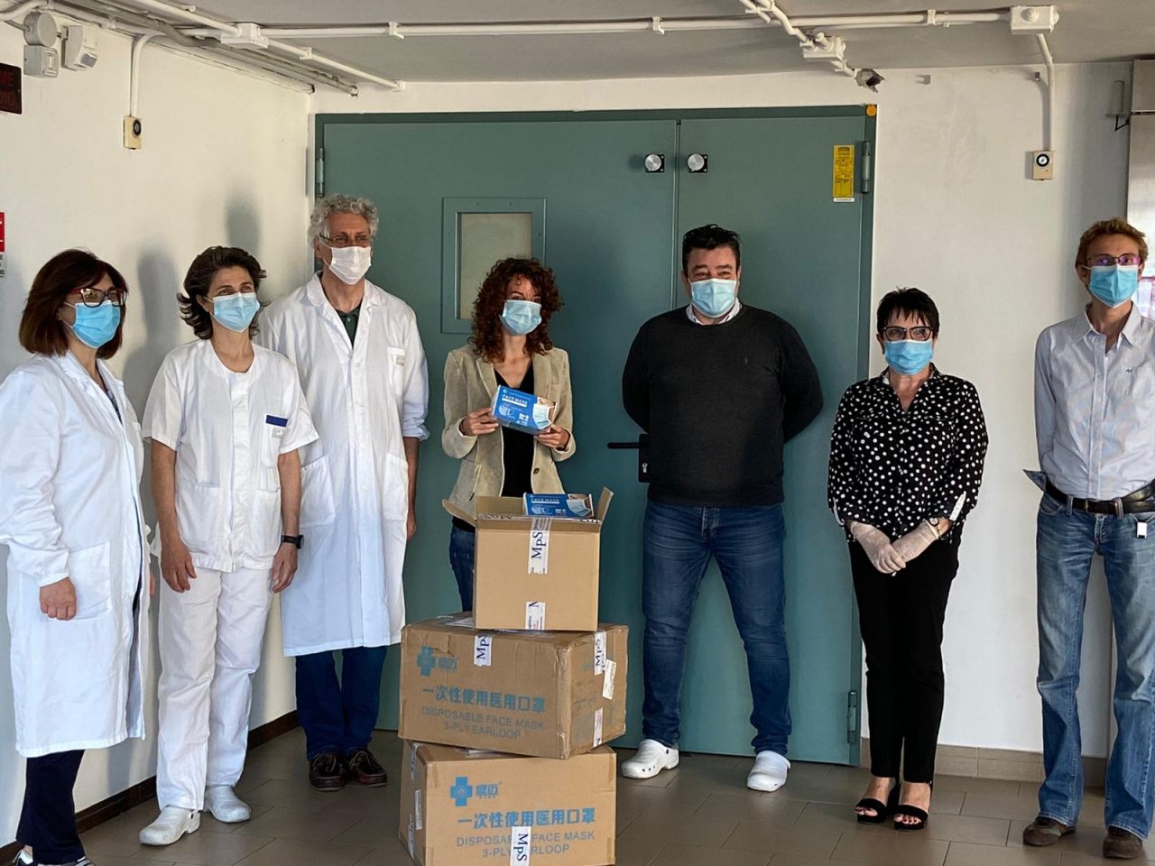 Paola Gianotti e la sua pedalata di 12 ore per donare 4.500 mascherine