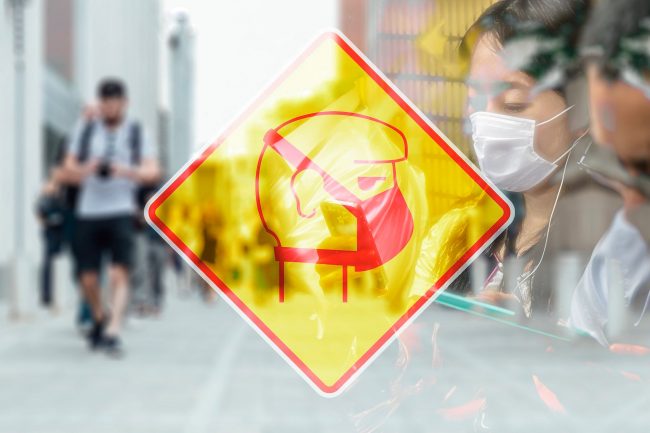 Mascherina obbigatoria anche all’aperto dal 29 maggio
