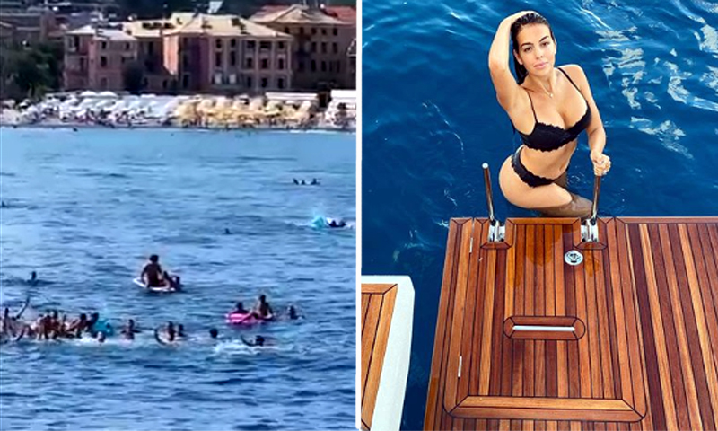“Giorgina escile”: il video della fidanzata di Ronaldo che se la ride sullo yacht