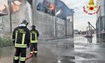 Incendio in un capannone agricolo LE FOTO