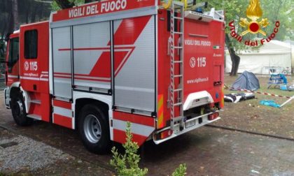 Incendio in un appartamento, donna intossicata