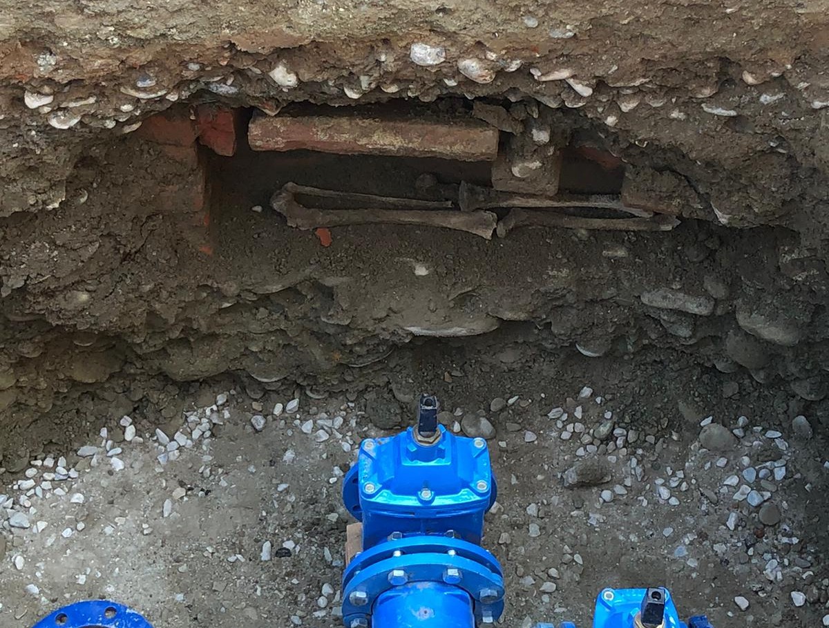Caselle Torinese: ritrovati resti umani in un cantiere