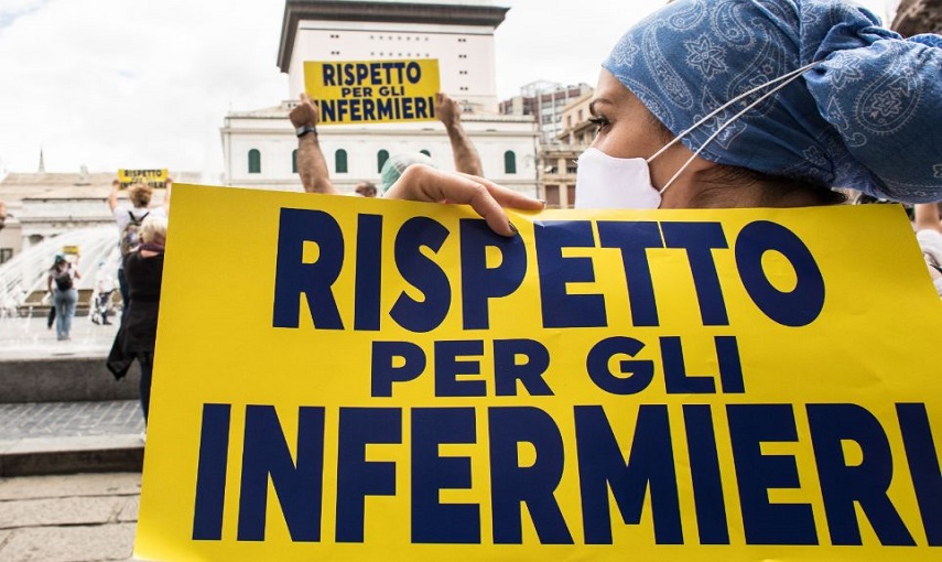 Sciopero nazionale degli infermieri lunedì 2 novembre 2020
