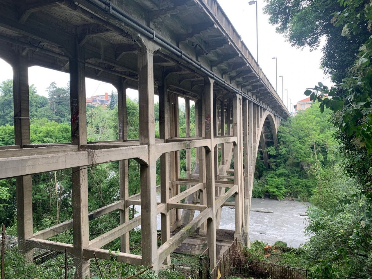 Riaperto il ponte di Alpignano: interventi di rinforzo terminati