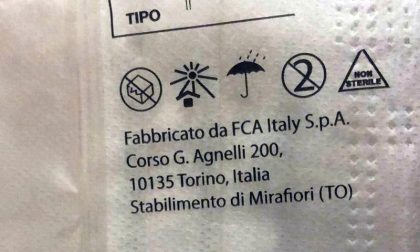 Secondo Matteo Salvini le mascherine prodotte dalla Fiat "puzzano"