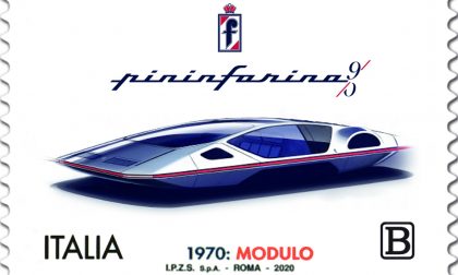 Francobollo in onore della Pininfarina