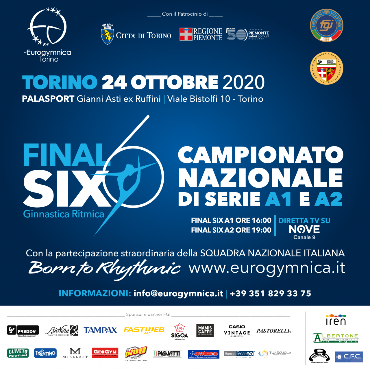 Presentata la Final Six di Ginnastica ritmica a Torino