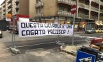 Via Nizza: protesta alla Fantozzi contro la ciclabile