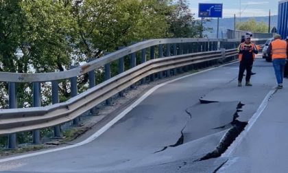 Le immagini della frana di Arona, tragedia sfiorata per puro caso