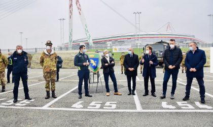 Hotspot Allianz Stadium per tamponi rapidi, oggi operativo LE FOTO