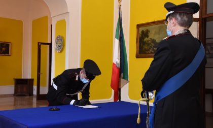 Giuramento degli Allievi Carabinieri alla Caserma Cernaia