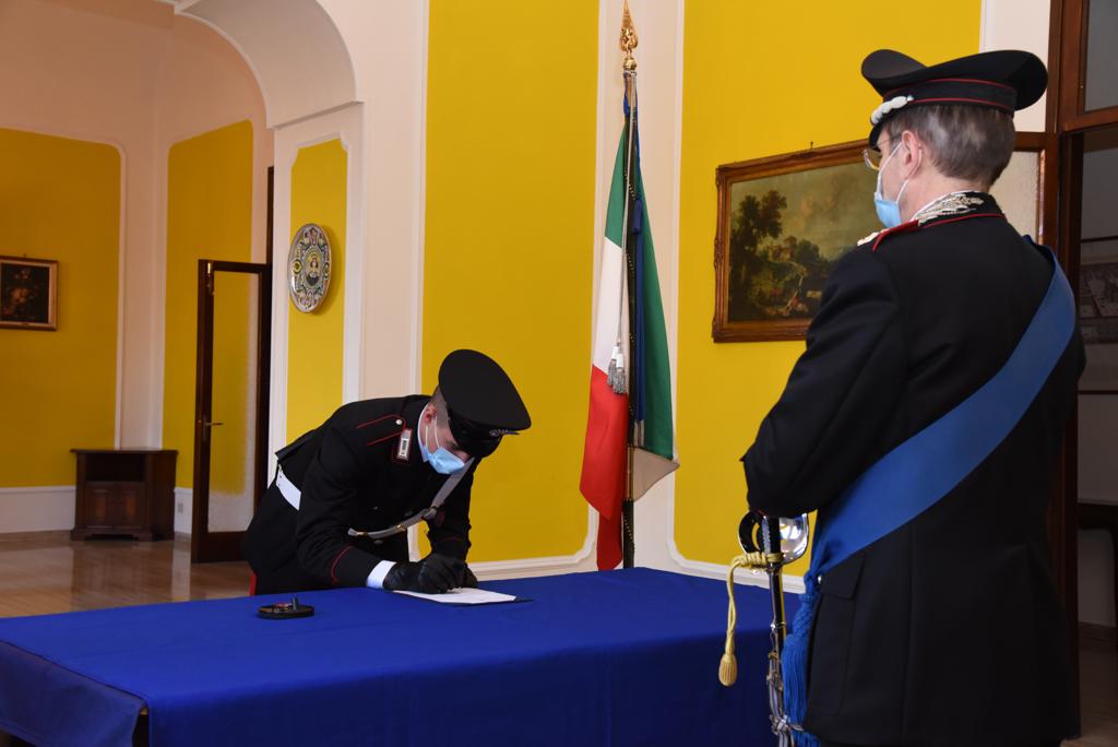 Giuramento degli Allievi Carabinieri alla Caserma Cernaia