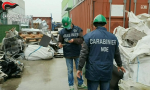 Deposito di rifiuti pericolosi sequestrato nel Canavese