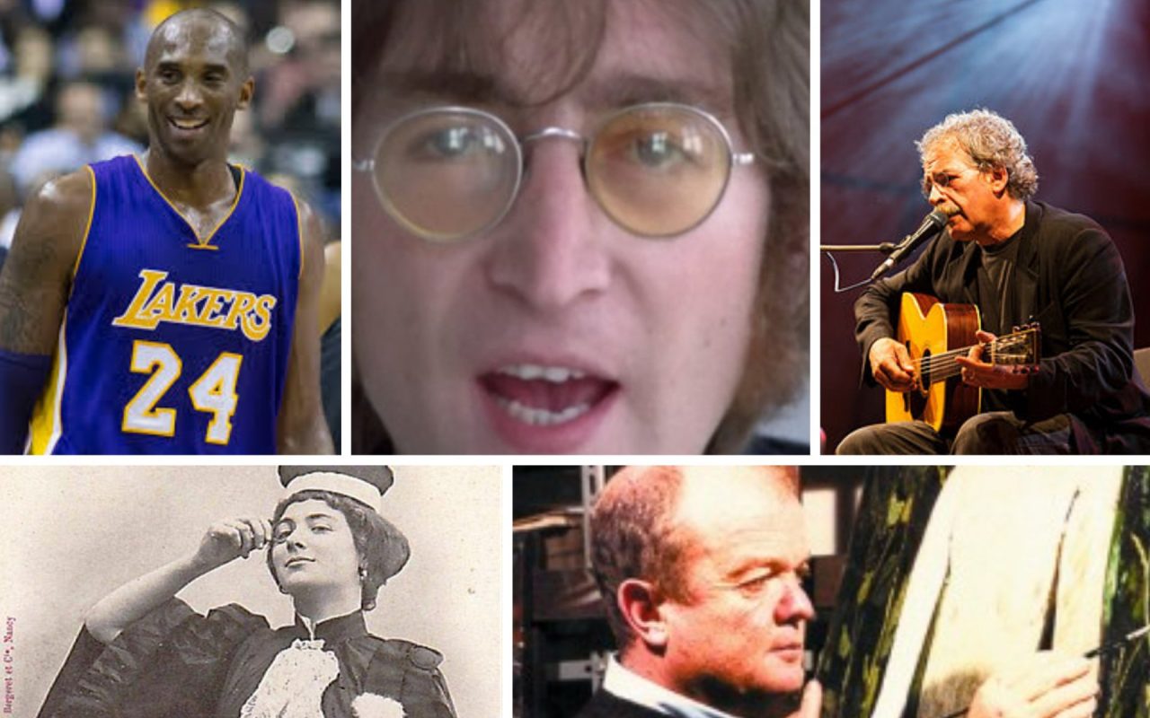 Torino omaggia i miti (anche moderni): un giardino per John Lennon, campetto per Kobe Bryant