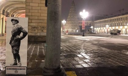Casa Pound mette D'Annunzio in piazza San Carlo per... disobbedire