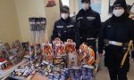 Fuochi d'artificio: sequestrati 107 "botti" illegali