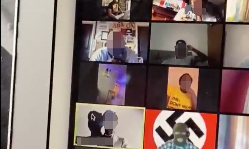 Nazi-hacker rovinano la riunione cinese online
