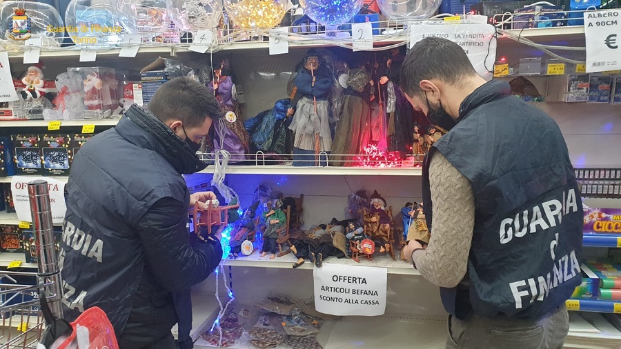 Befana sicura: sequestrati 800.000 giochi pericolosi