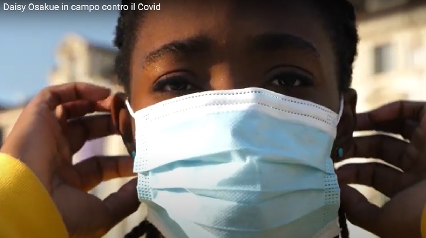 L’atleta-simbolo Daisy Osakue: “Mettete la mascherina” | IL VIDEO