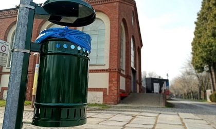 A Collegno 150 nuovi cestini contro l'abbandono dei piccoli rifiuti