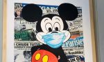 Un Topolino stile Covid 19 all'ospedale Mauriziano, donato dall'artista Carmelo Giammello