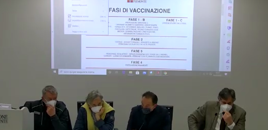 Cirio svela le fasi del piano di vaccinazione in Piemonte: tutte le date
