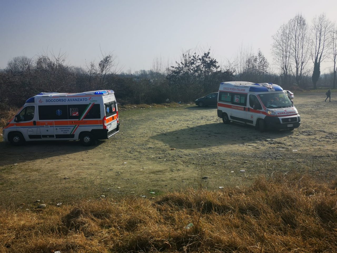 Cercatore d’oro trova un cadavere di uomo sulle rive dell’Orco