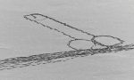 Disegna un pene camminando sul lago ghiacciato: che rischio idiota!