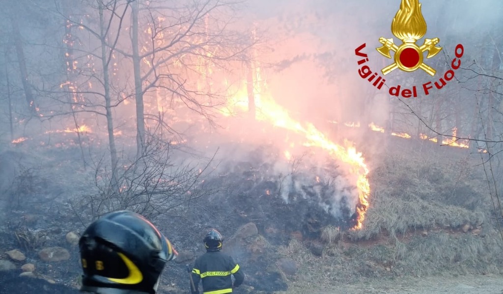 Incendi boschivi e piromani, la Regione Piemonte vara il piano a tolleranza zero