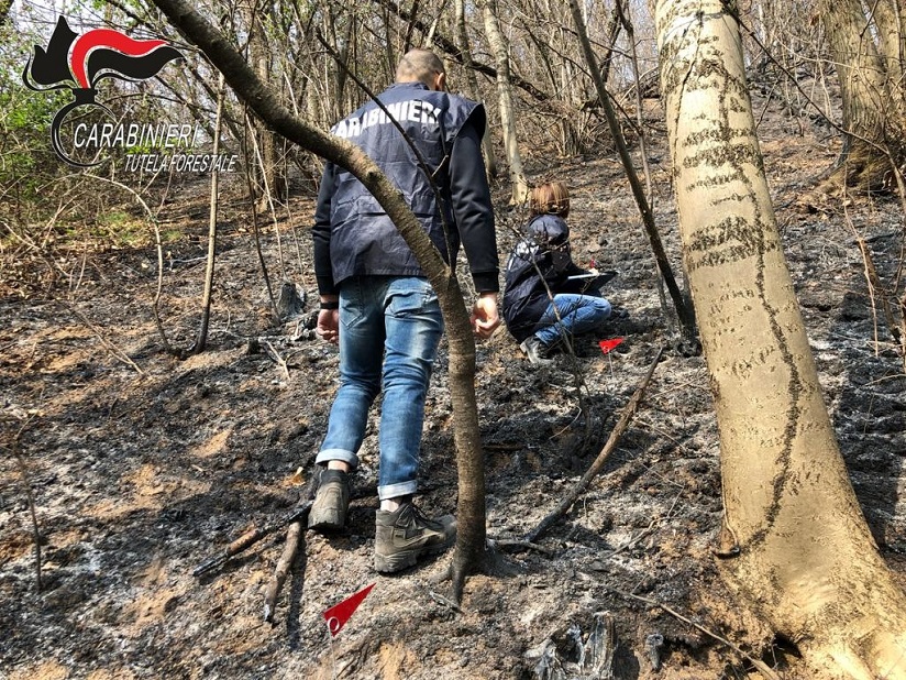 Operatore volontario antincendi appiccava i fuochi di proposito: condannato