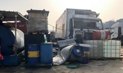 L'autoriparazione (abusiva) è una discarica: rinvenuti 9mila litri di gasolio senza certificazione