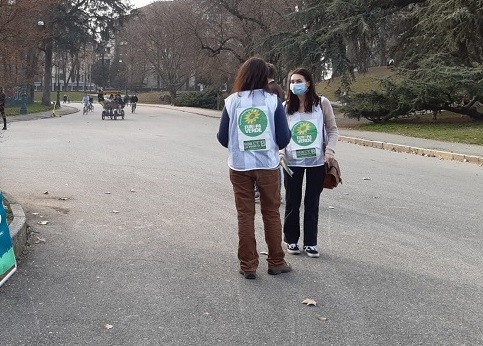 Propaganda elettorale per le elezioni comunali: i Verdi predicano nel deserto