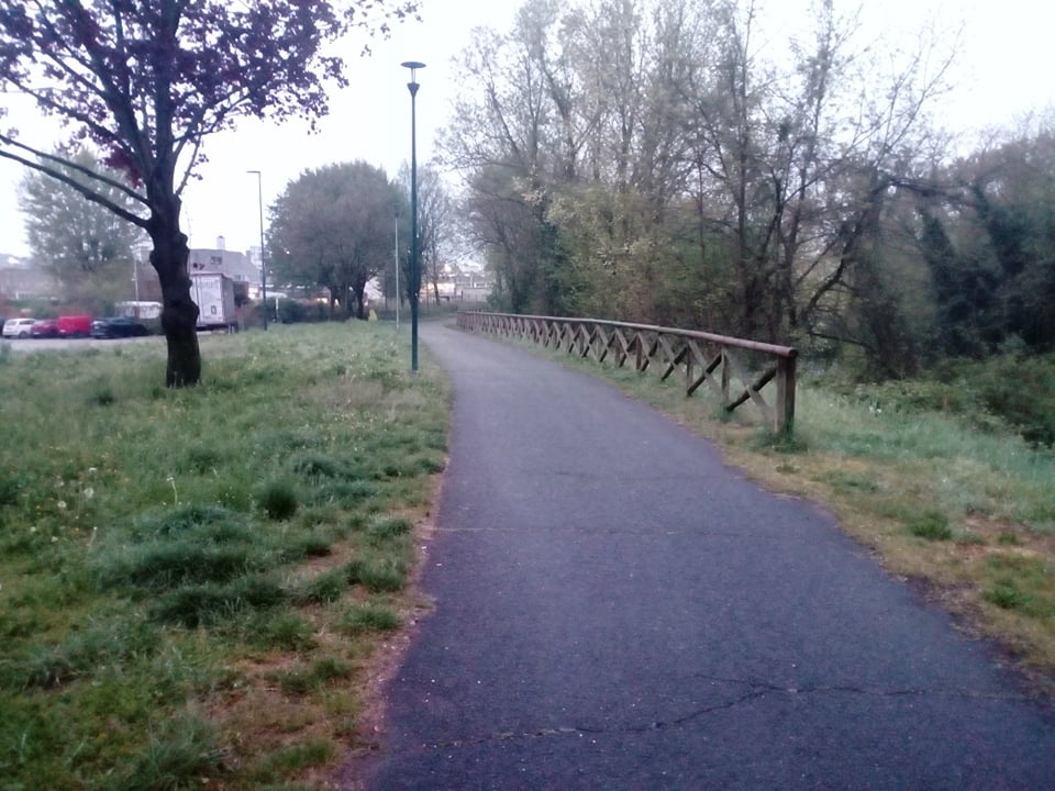 Passerella pedonale in via Calabria: dove sono i cestini per i rifiuti?