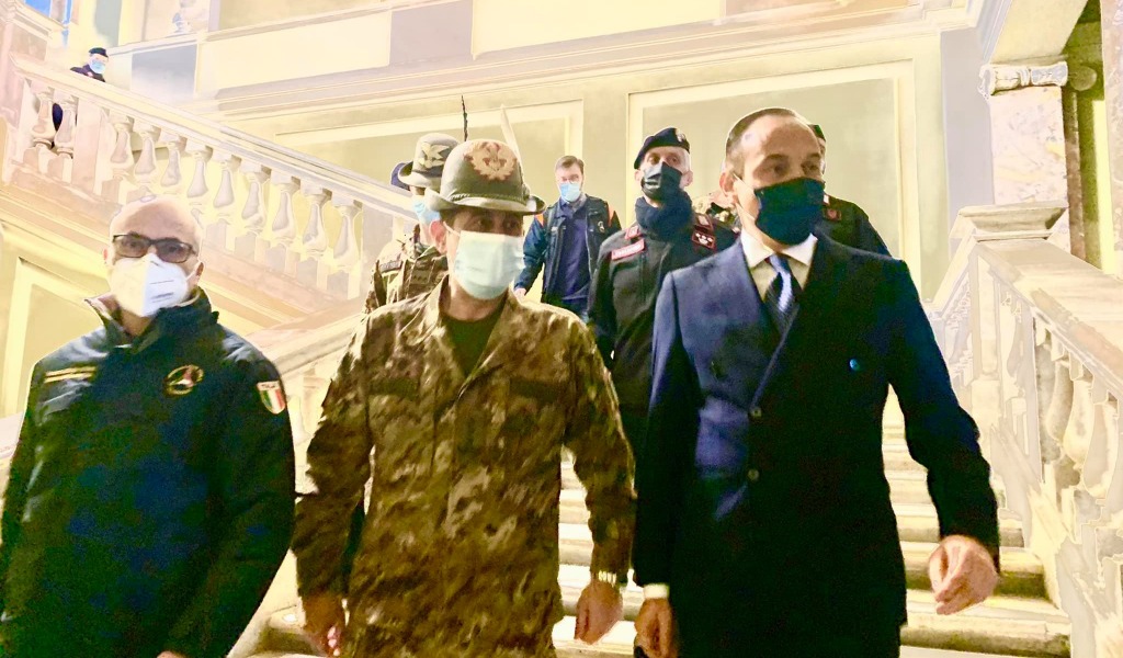 Il Generale Figliuolo a Moncalieri: “L’Italia unita esce dalla pandemia”