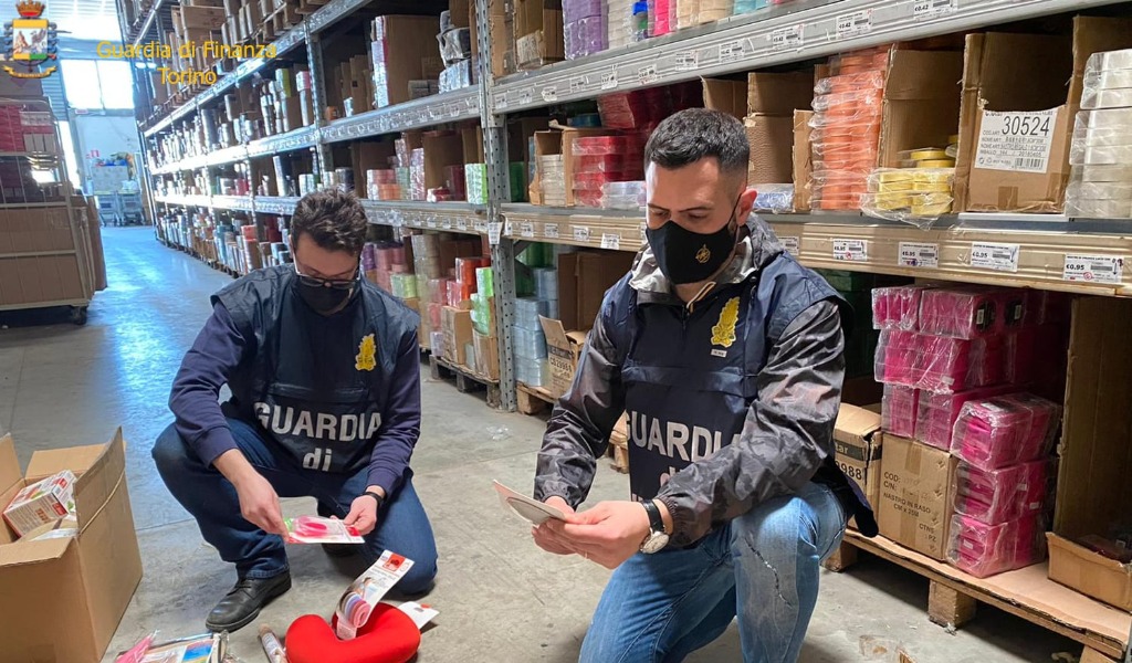 Sequestrati 15milioni di prodotti di falso “Made in Italy” per un valore di 25milioni di euro
