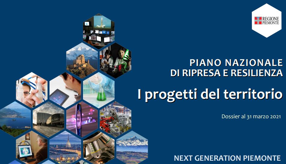 Recovery Plan: il Piemonte presenta 1.200 progetti per 27 miliardi di euro