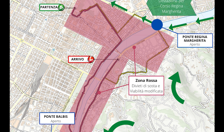 Sabato 8 maggio appuntamento con il Giro d’Italia: si parte da Piazza Castello