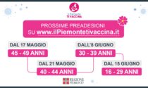 Vaccini Covid: in Piemonte le preadesioni per gli over40 anticipate a lunedì 17 maggio