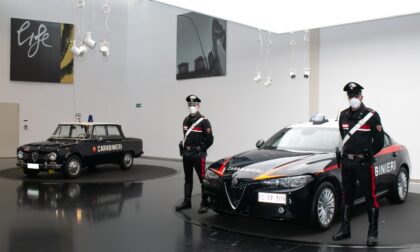 Alfa Romeo, presentata a Torino la nuova Giulia dei Carabinieri