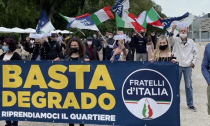 Picchetto anti-degrado: Fratelli d'Italia contro i rom