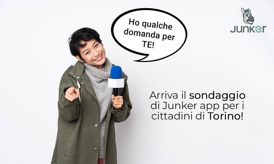 Rifiuti: l’app Junker lancia un sondaggio per i torinesi