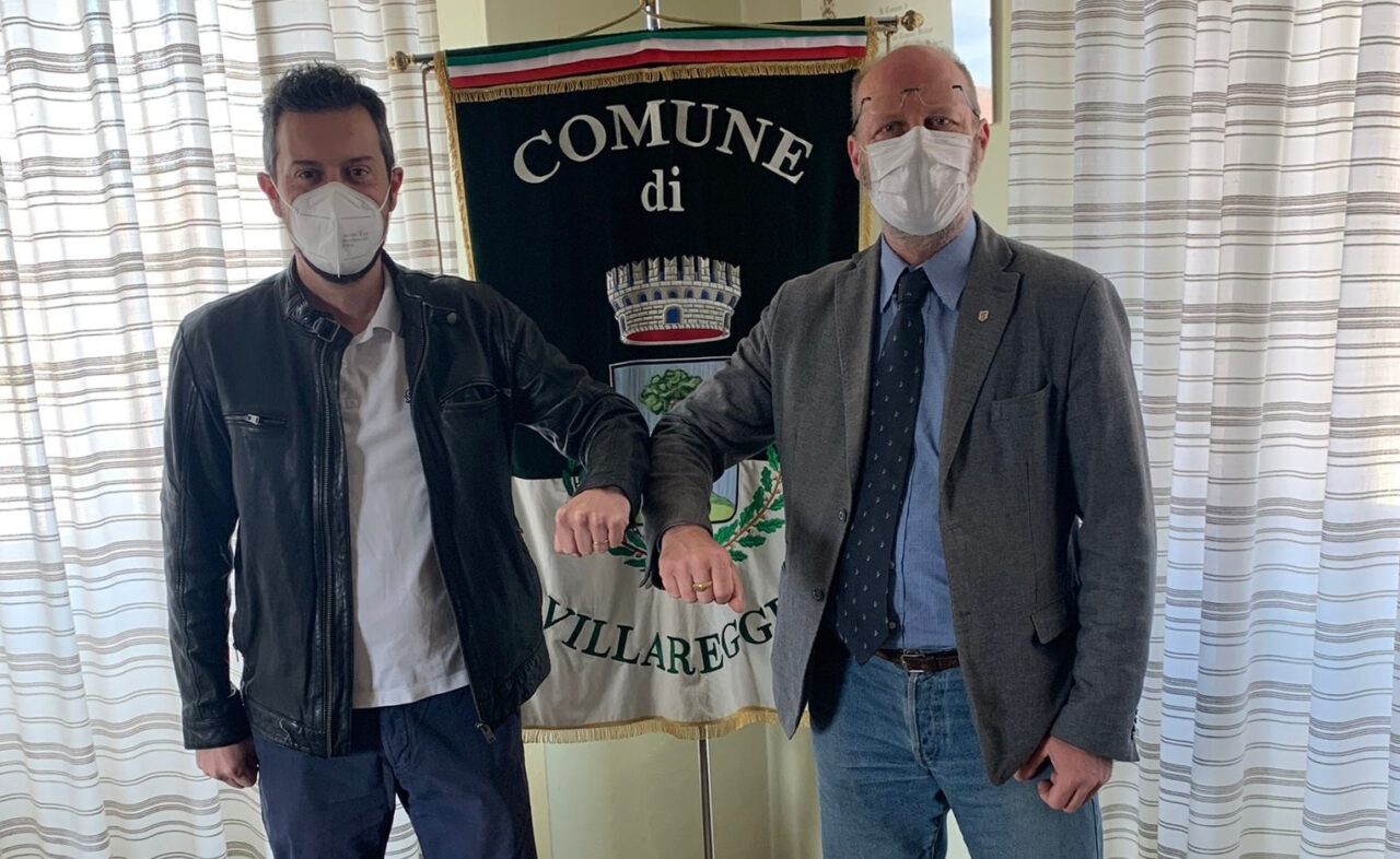 Provinciale 88 a Villareggia, i lavori procedono spediti: la visita al cantiere di sindaco e Città Metropolitana