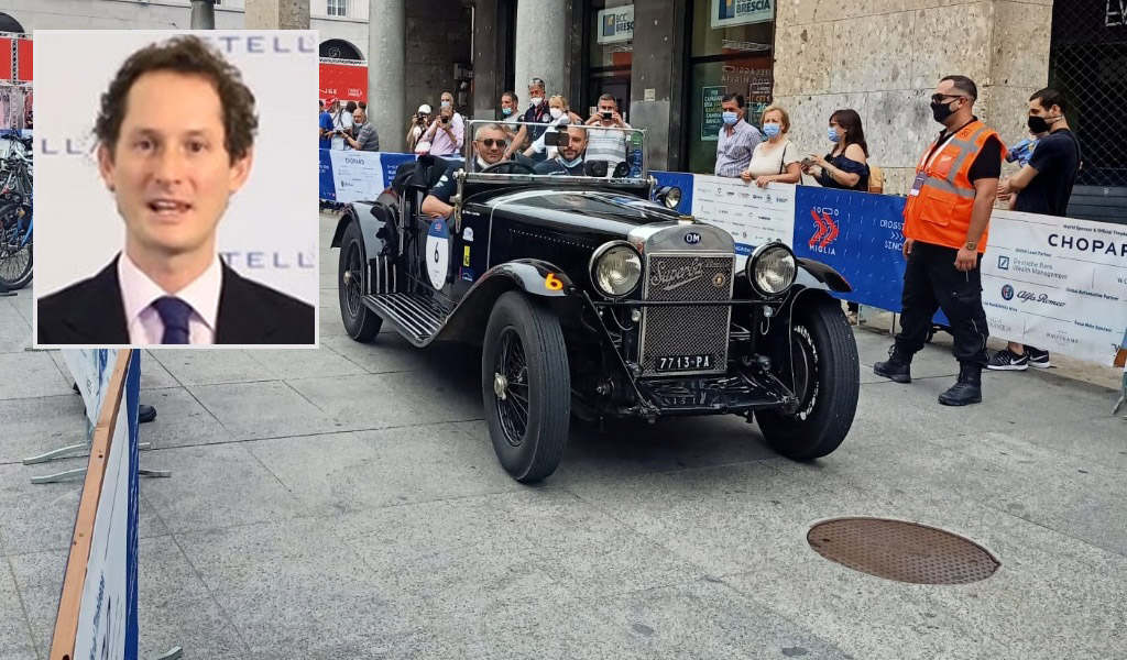Mille Miglia in salsa torinese: John Elkann partecipa alla corsa storica