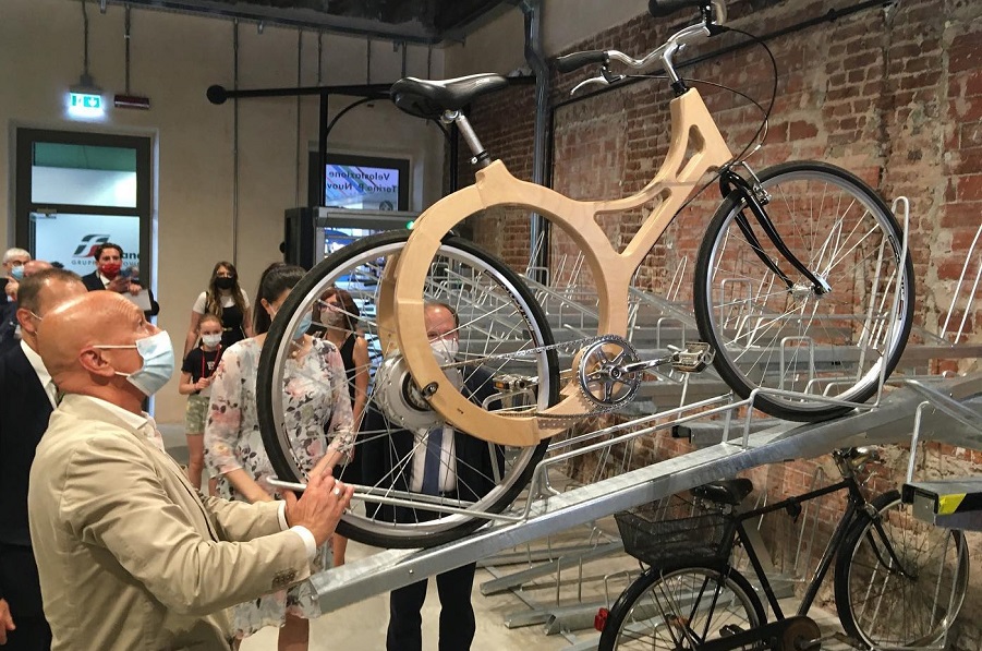 Torino più verde con la velostazione da 100 bici