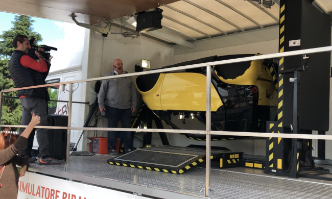 Simulatore di incidenti in Piazza San Carlo: provare per credere