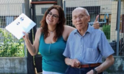 Luigi all'età di 91 anni è pronto per la patente. Ma gli haters non perdonano