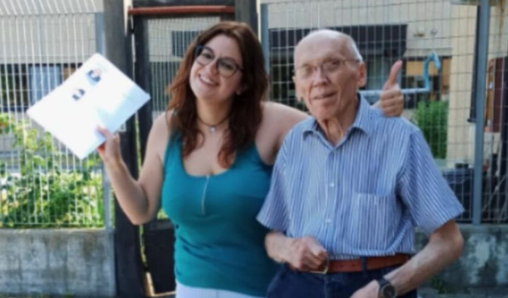 Luigi all’età di 91 anni è pronto per la patente. Ma gli haters non perdonano