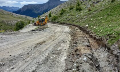 Proseguono i lavori sulla Strada Provinciale 173 dell'Assietta, da Pian dell'Alpe a Sestriere