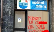 Imbrattata la sede dei Moderati a Torino