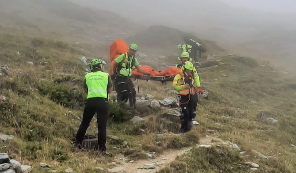 Si infortuna alle pendici del Monte Orsiera: escursionista 84enne salvato dal Soccorso Alpino